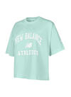 NB Lifestyle Kadın Mint Yeşili T-Shirt