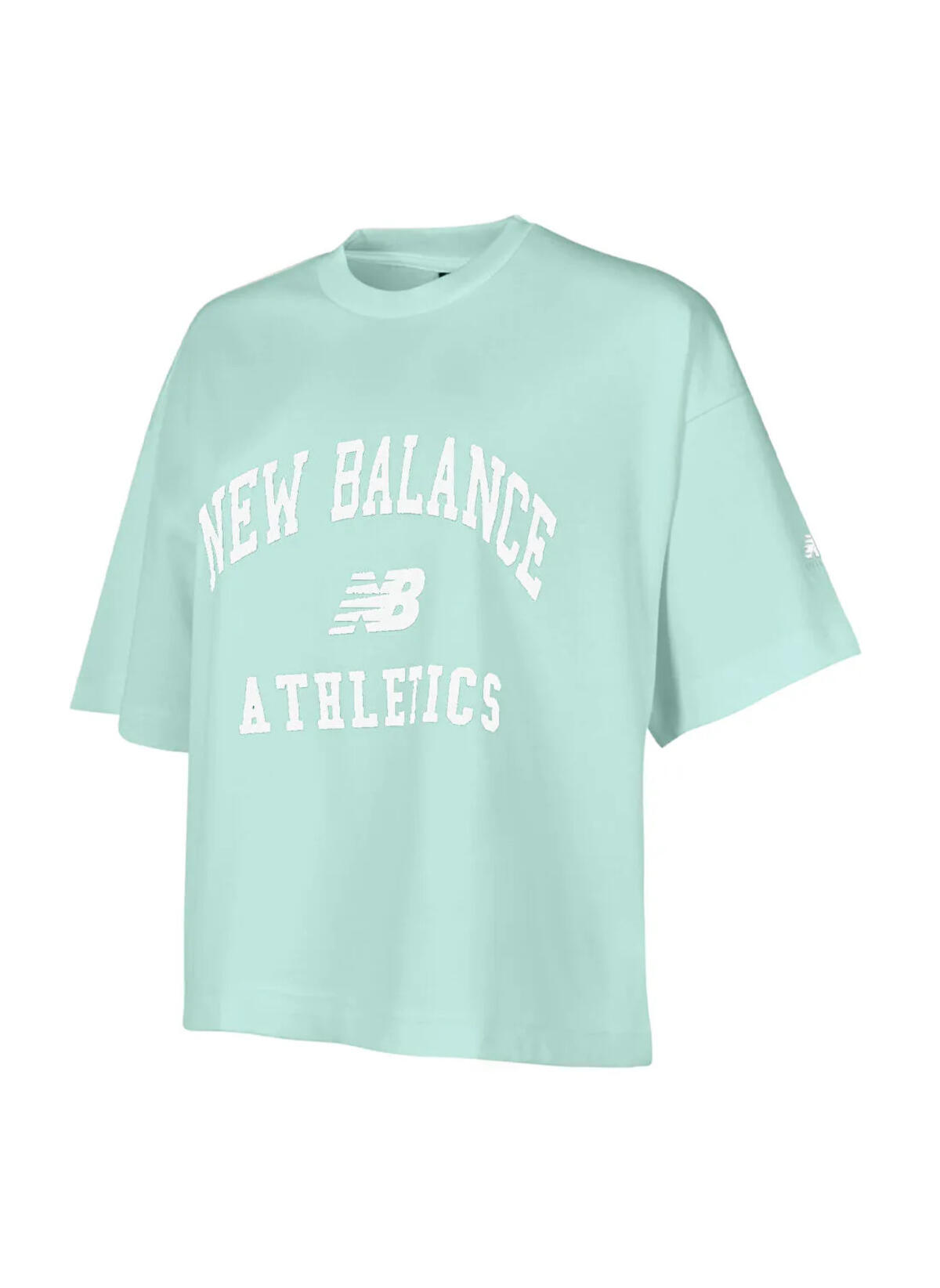 NB Lifestyle Kadın Mint Yeşili T-Shirt