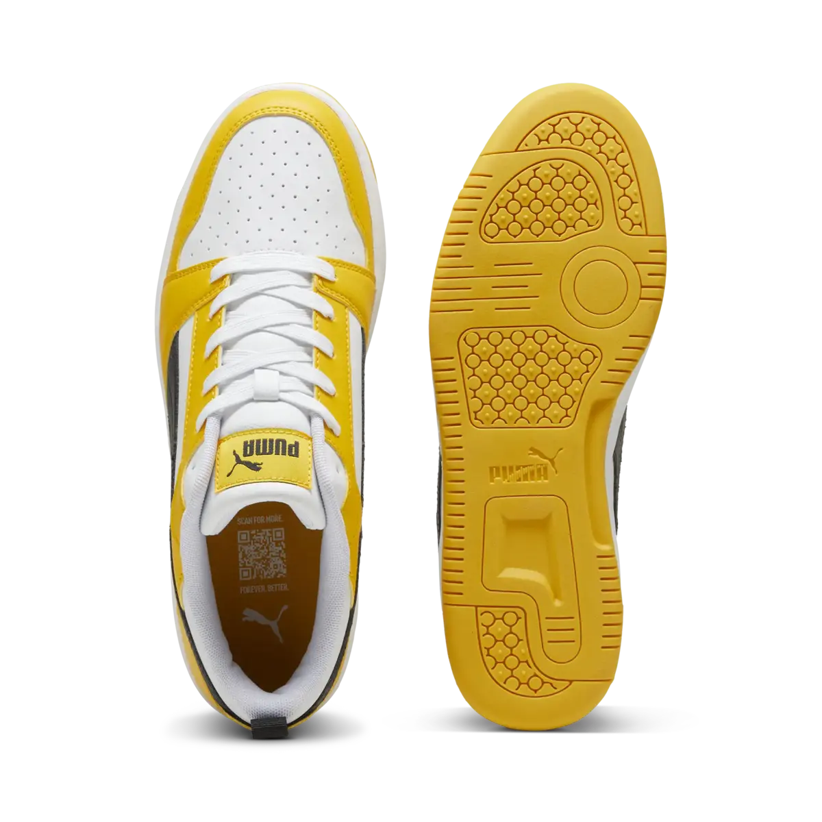 Puma Rebound v6 Low Beyaz Erkek Spor Ayakkabı