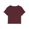 Puma WARDROBE ESS Baby Tee Kırmızı Kadın Crop