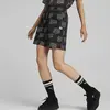 Puma Downtown Aop Mini Skirt Siyah Kadın Mini Etek