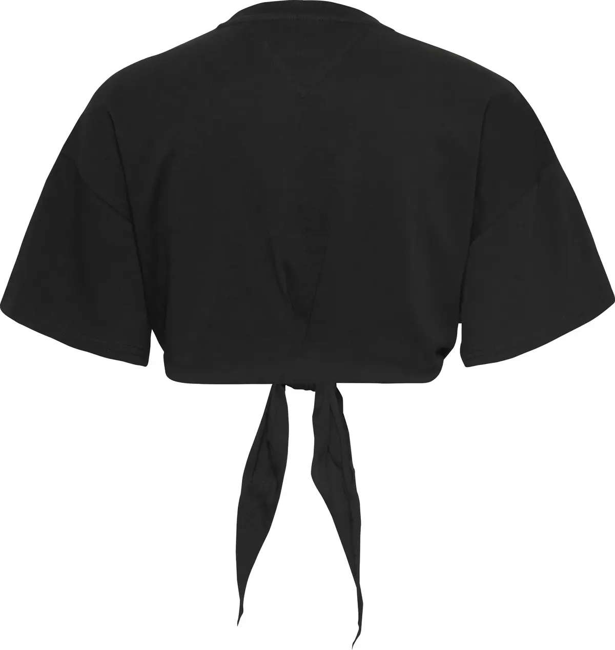 Tommy Hilfiger TJW REG WAIST TIE BA, BDS Siyah Kadın T-Shirt & Polo