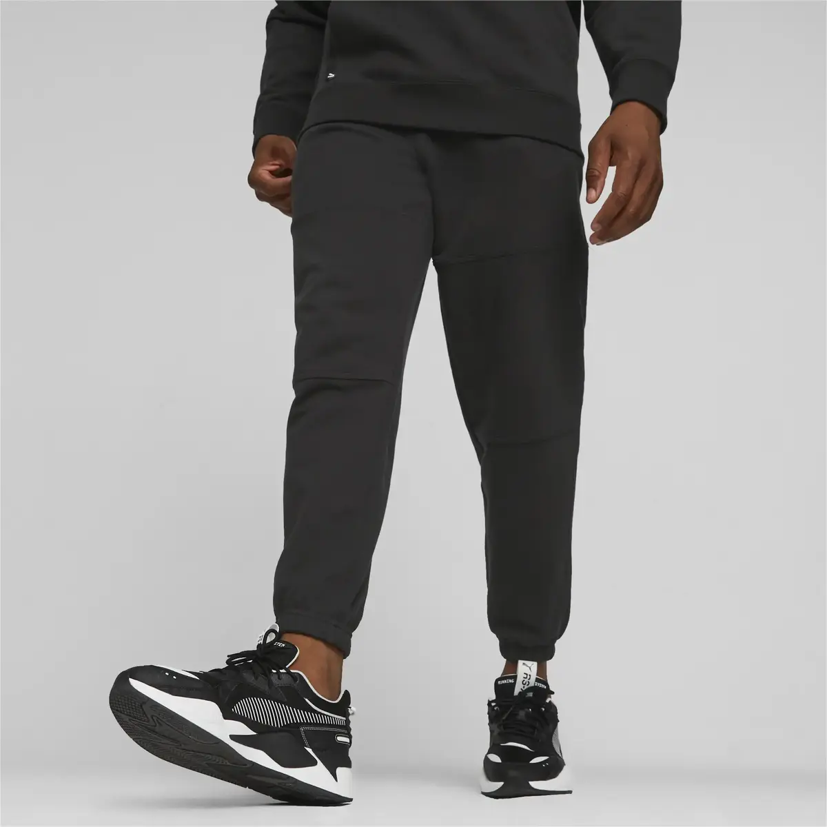 Puma DOWNTOWN Sweatpants Siyah Erkek Eşofman Altı