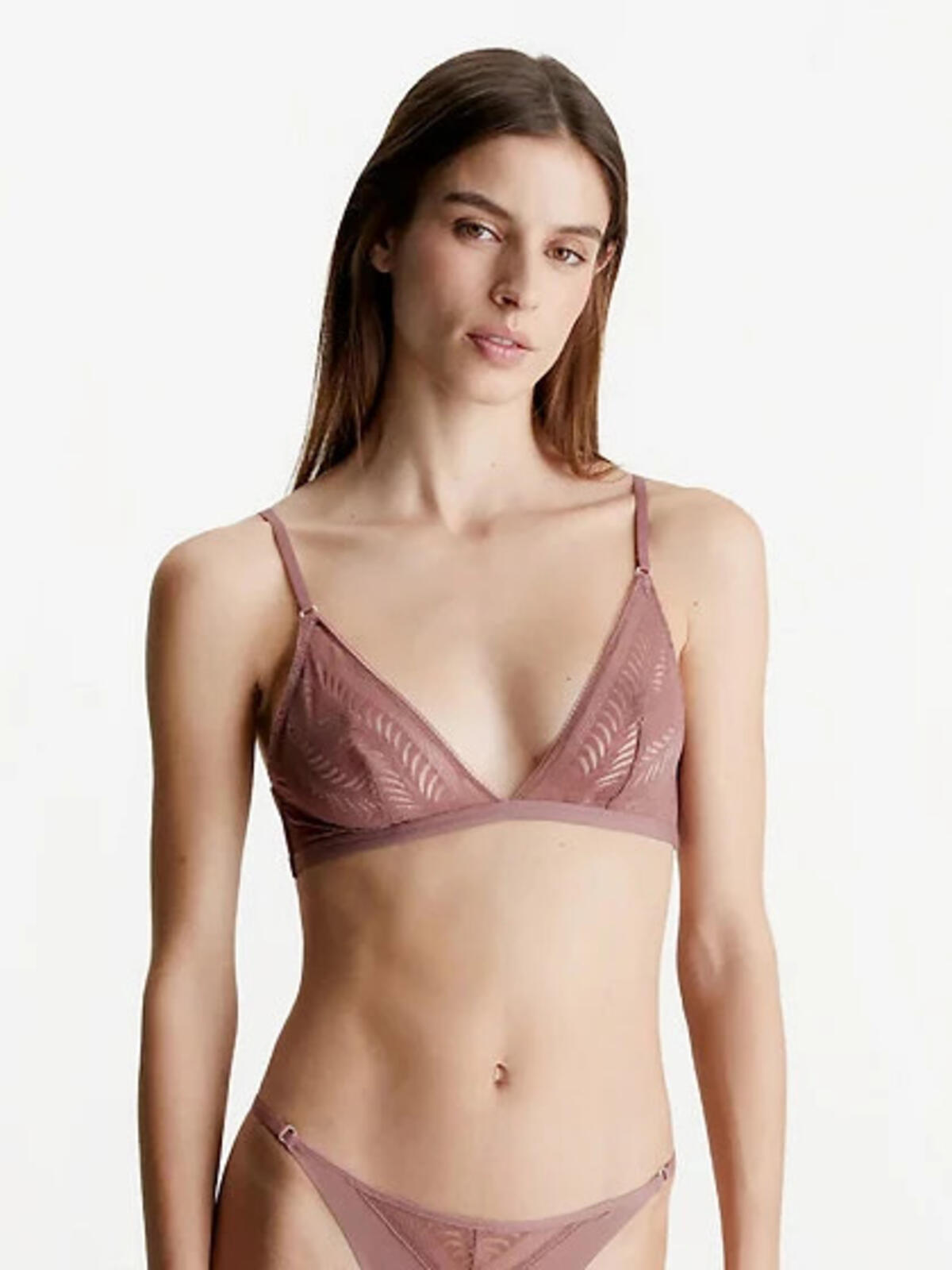 Calvin Klein UNLINED TRIANGLE, LKO Pembe Kadın Sütyen