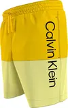 Calvin Klein MEDIUM DRAWSTRING Erkek Sarı Deniz Şortu