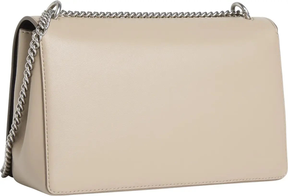 Calvin Klein SCULPTED EW FLAP25 S, PBF Bej Kadın Çanta & Cüzdan