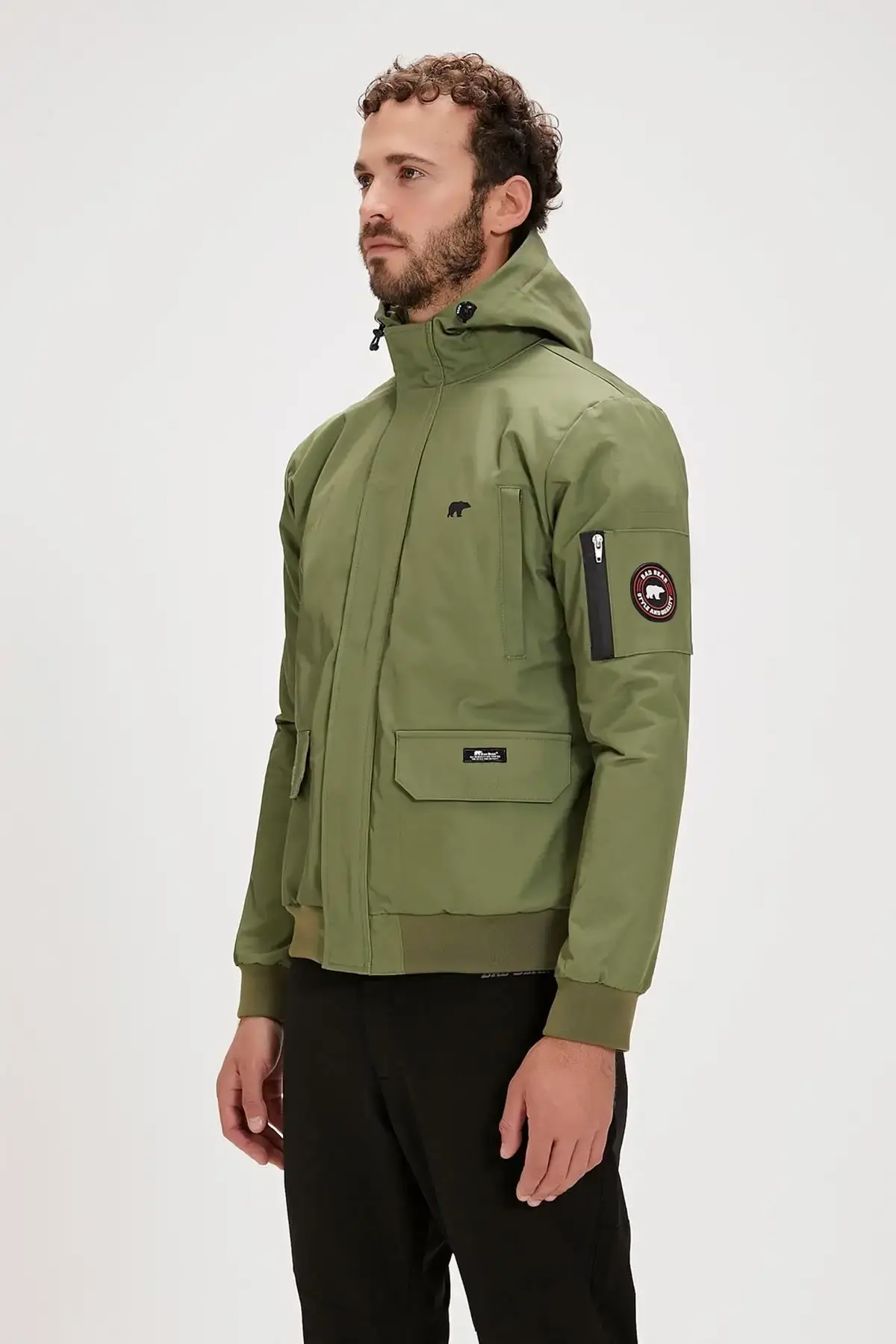 BAD BEAR SWAT BOMBER JACKET Erkek Yeşil Mont