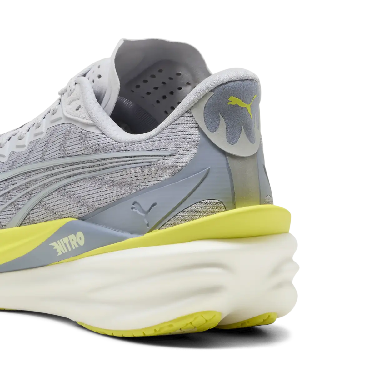 Puma Deviate NITRO 4 Gri Erkek Spor Ayakkabı