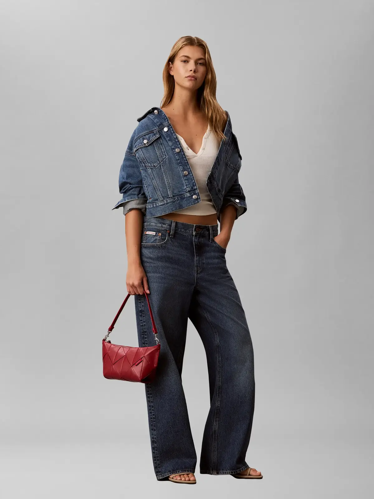WOVEN SHOULDER BAG, XLL