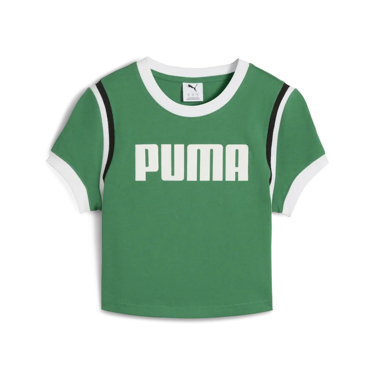 Puma FUTURE.PUMA.ARCHIVE Baby Tee Yeşil Kadın T-Shirt & Polo