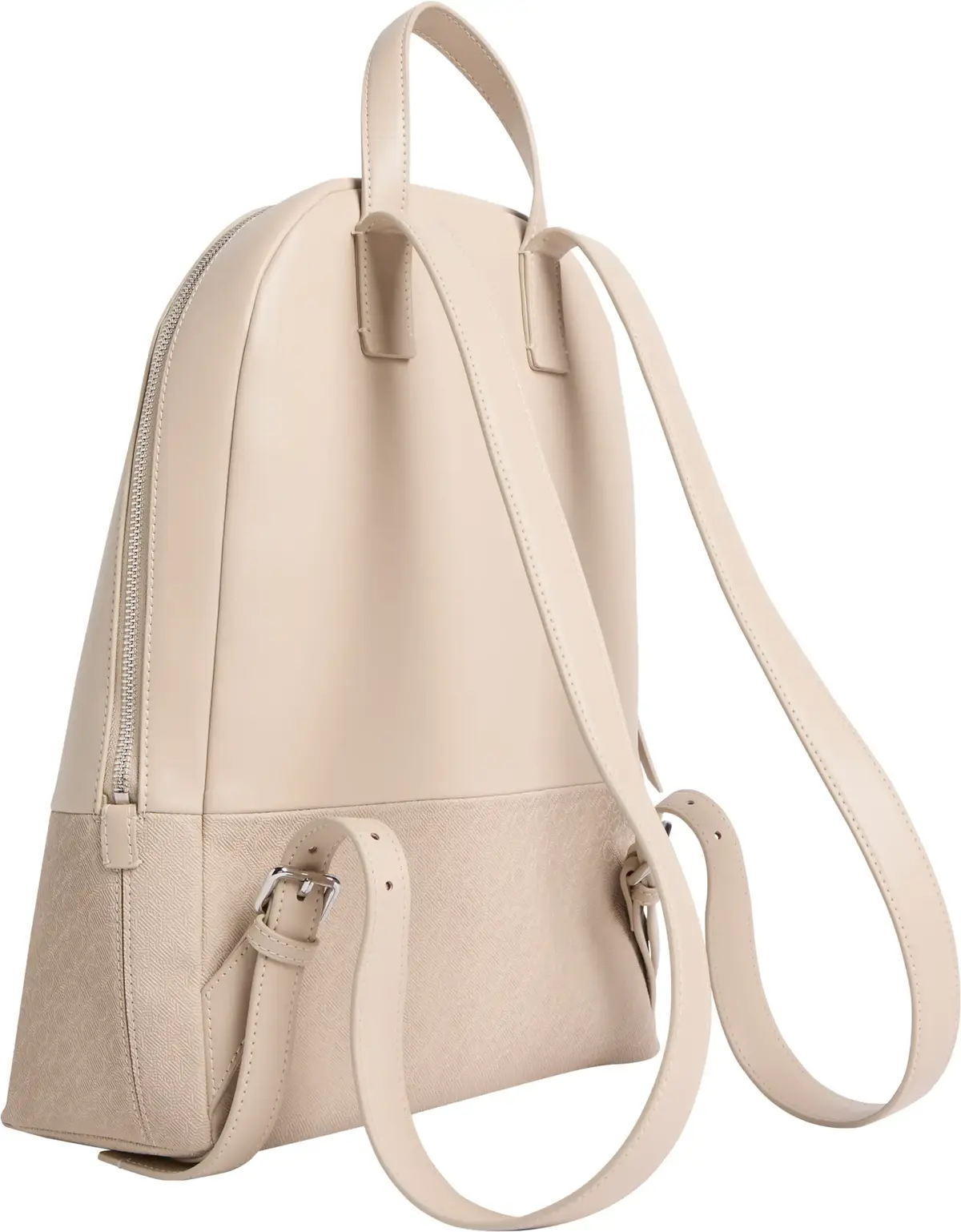 Calvin Klein CK MIXMEDIA BACKPACK, W75 Krem Kadın Çanta