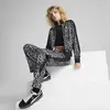 Puma T7 LEO LUXE AOP Track Jacket Siyah Kadın Ceket