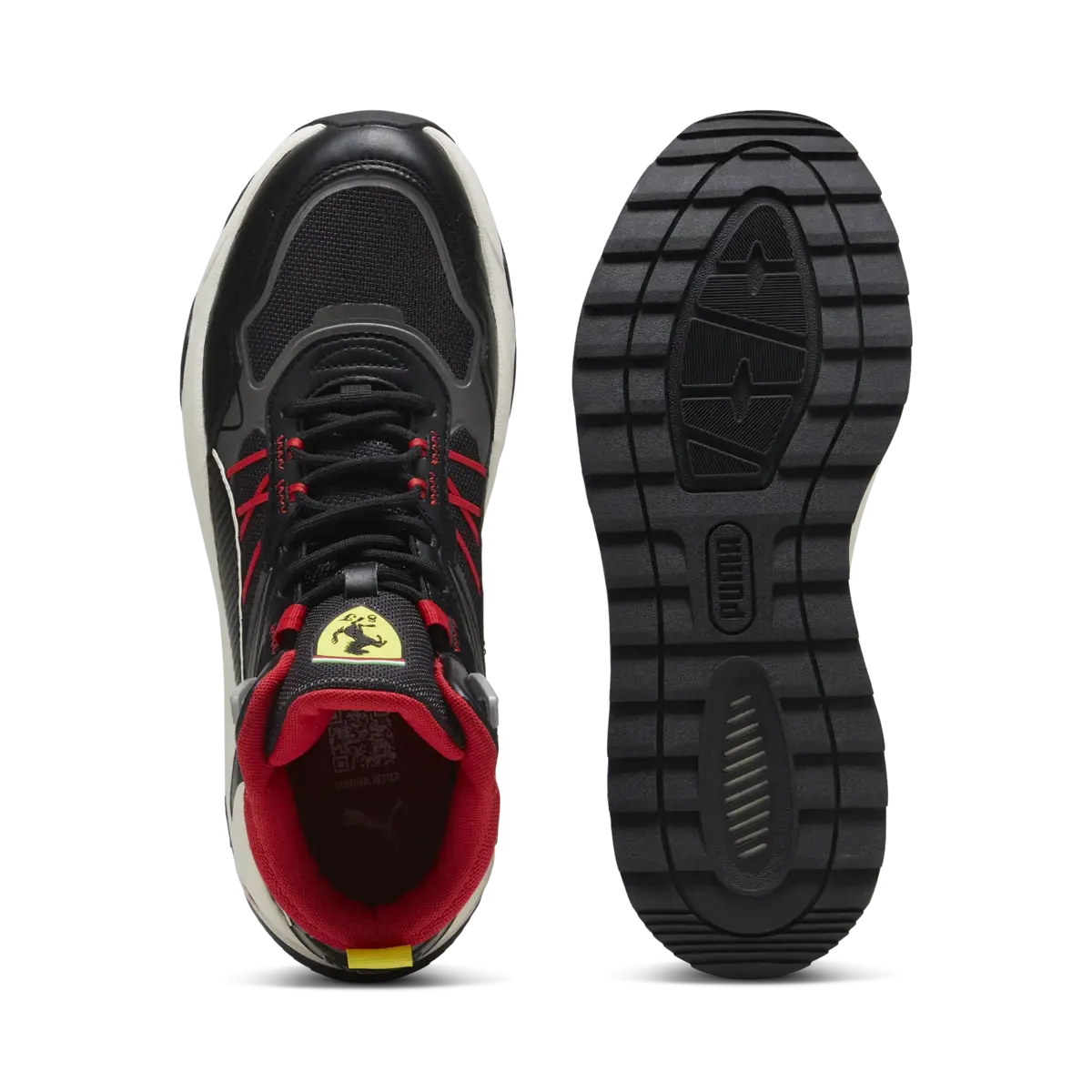 Puma Ferrari Trinity Mid WTR Siyah Erkek Spor Ayakkabı