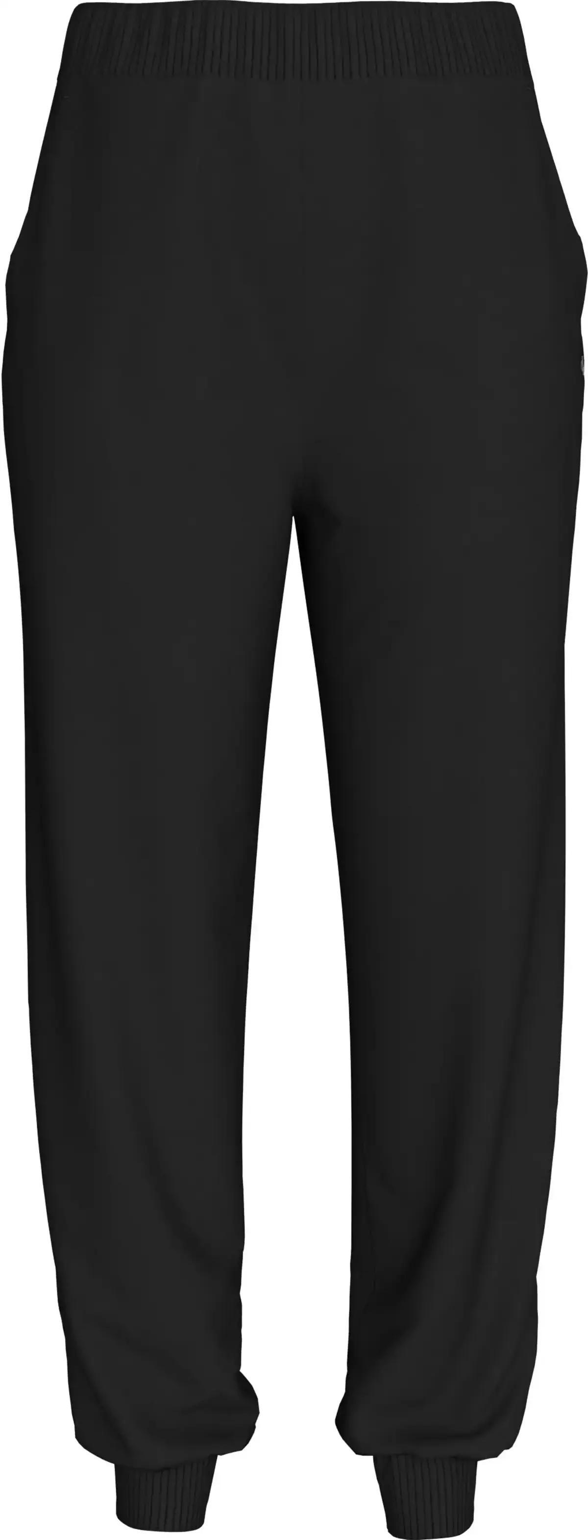 Calvin Klein WOVEN LABEL JOG PANT Kadın Siyah Eşofman Alt