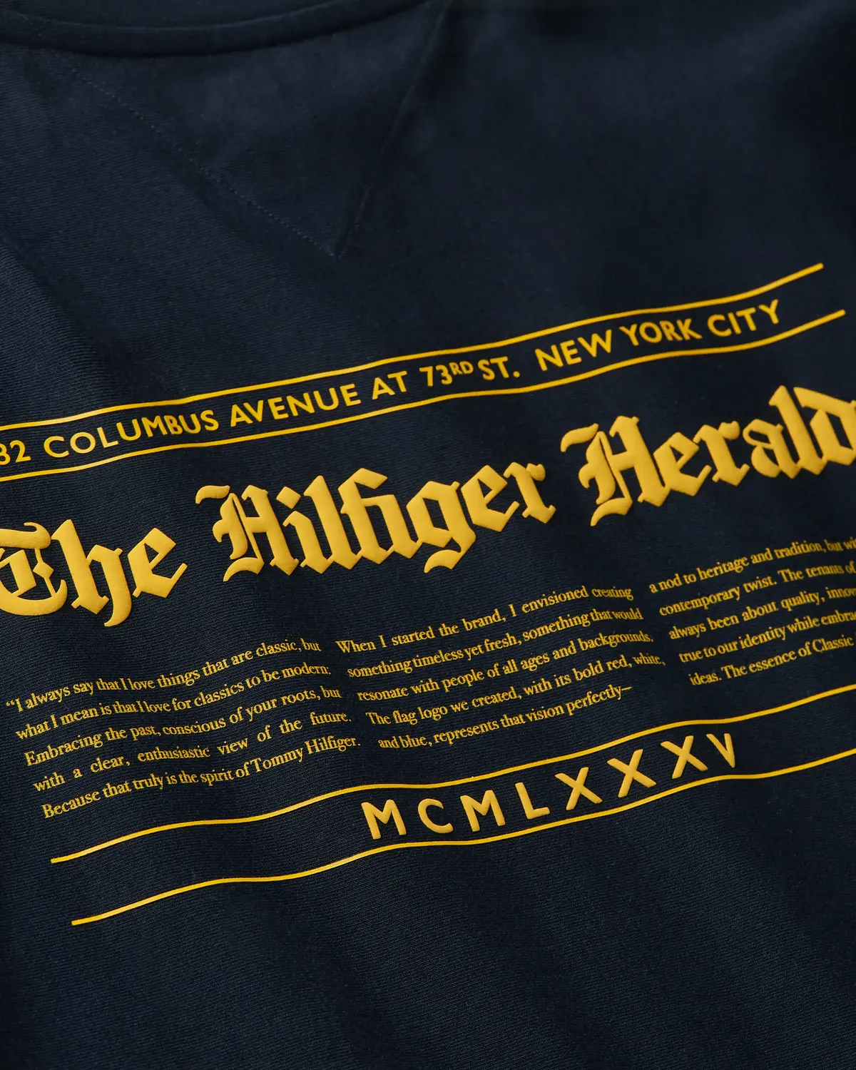 Tommy Hilfiger HILFIGER HERALD BACK, DW5 Siyah Erkek T-Shirt & Polo