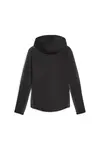 Puma EVOSTRIPE Full-Zip Hoodie Siyah Kadın Fermuarlı Hoodie