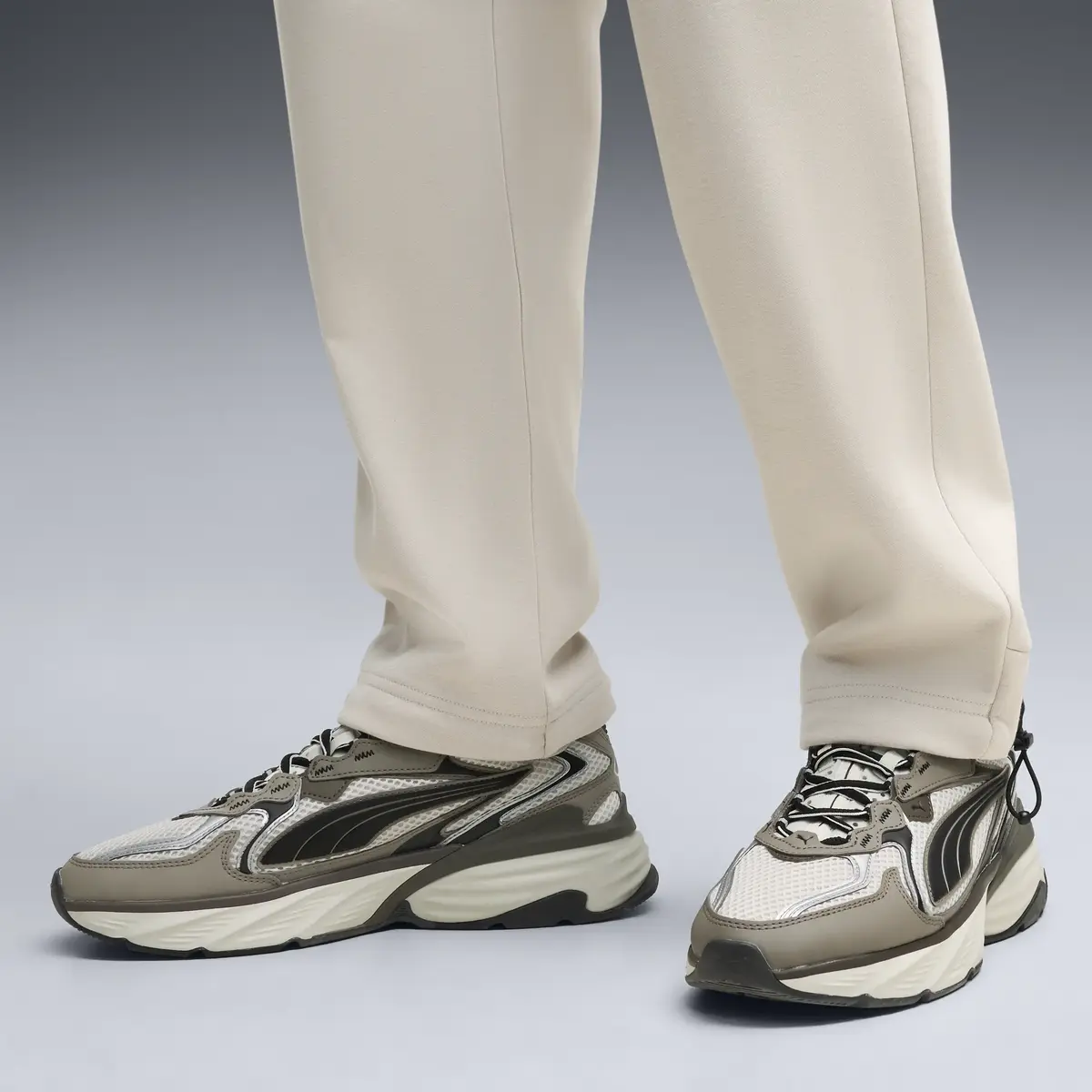 Puma Fade Nitro LS Gri Unisex Spor Ayakkabı