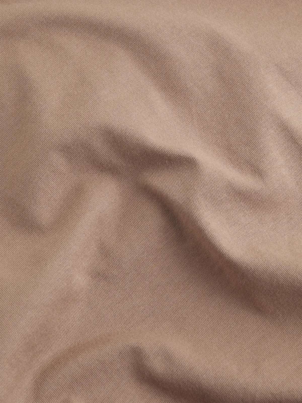 Calvin Klein SATIN CK SLIM T-SHIR, GA6 Kahverengi Kadın T-Shirt & Polo