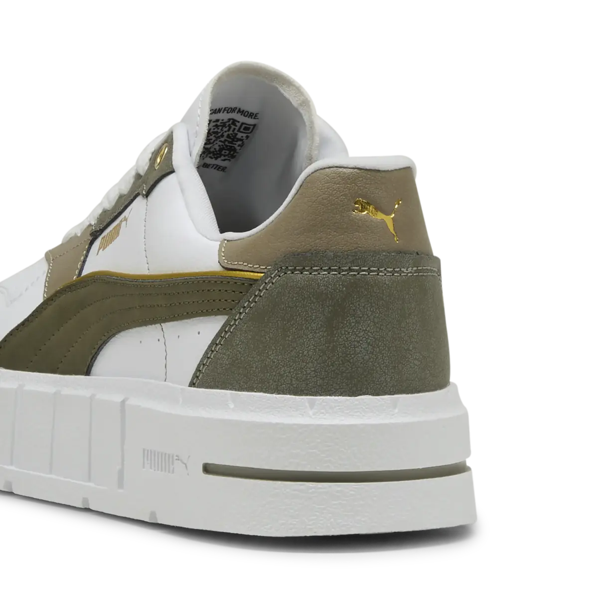 PUMA Cali Court Luxe Wns Beyaz Kadın Günlük Spor Ayakkabı
