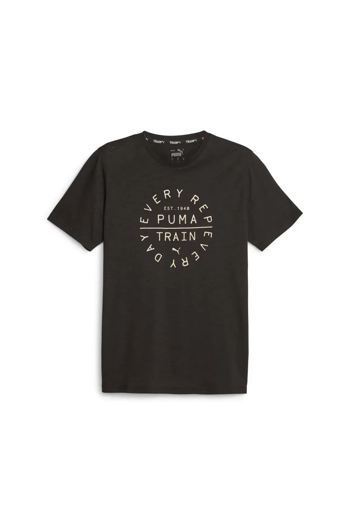 Puma Mens Graphıc Tee Emblem Siyah Erkek Tişört