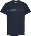 Tommy Hilfiger TJM SLIM ENTRY GRAPH, C1G Lacivert Erkek T-Shirt & Polo