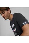 Puma Bmw Mms Graphıc M Tee Siyah Erkek T-Shirt