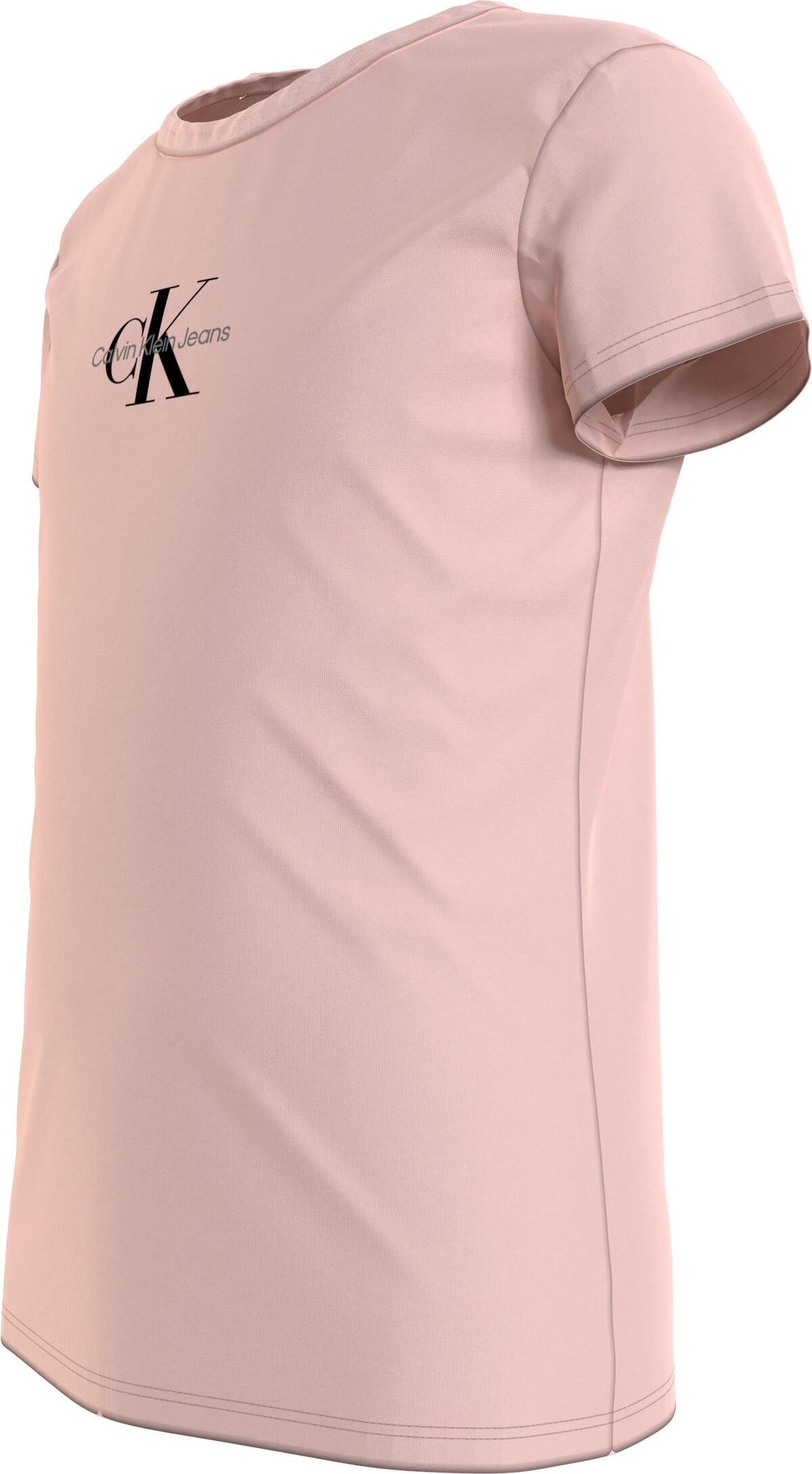 Calvin Klein MICRO MONOGRAM TOP Kadın Pembe T-Shirt