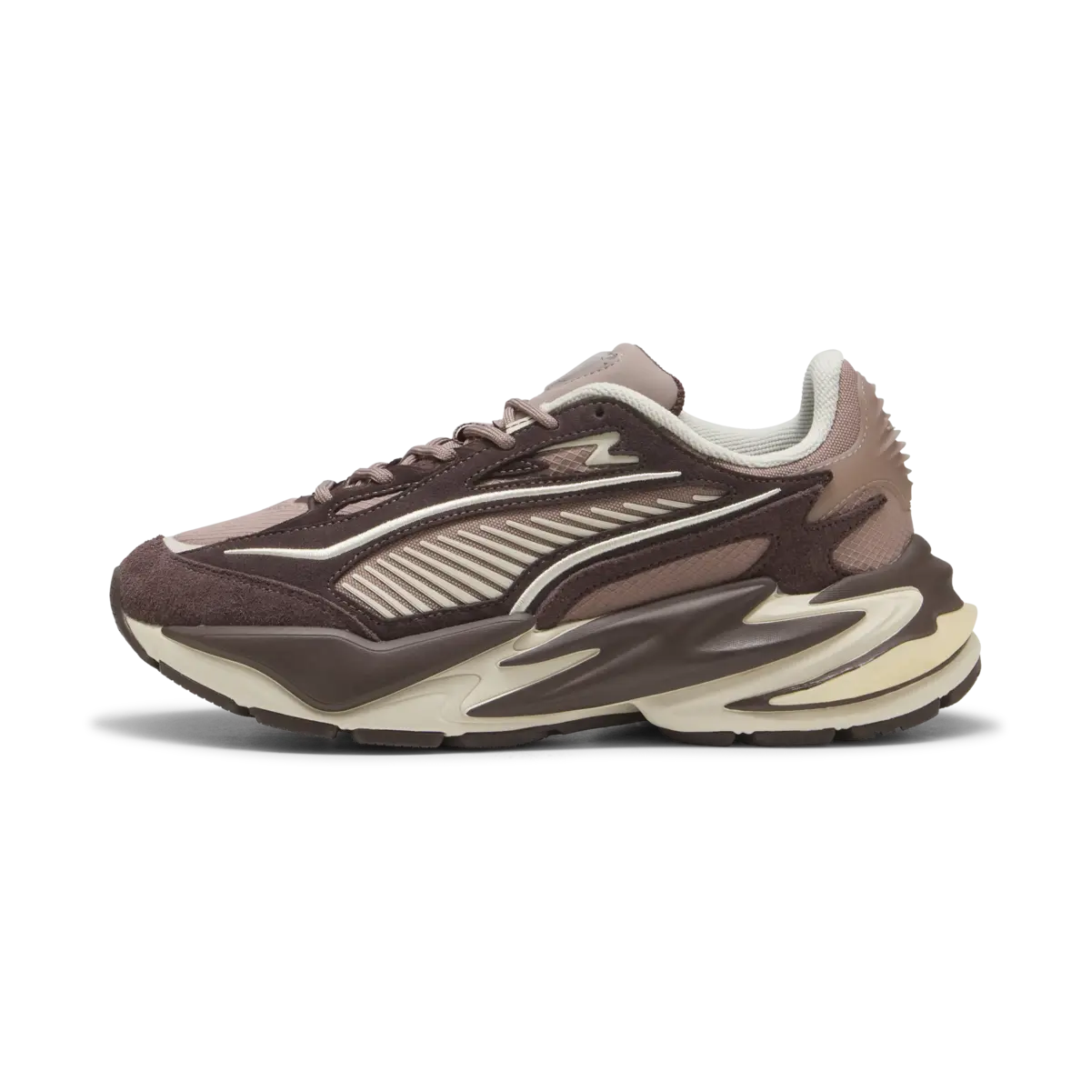 Puma RS Surge Hairy Suede Kahverengi Unisex Günlük Spor Ayakkabı