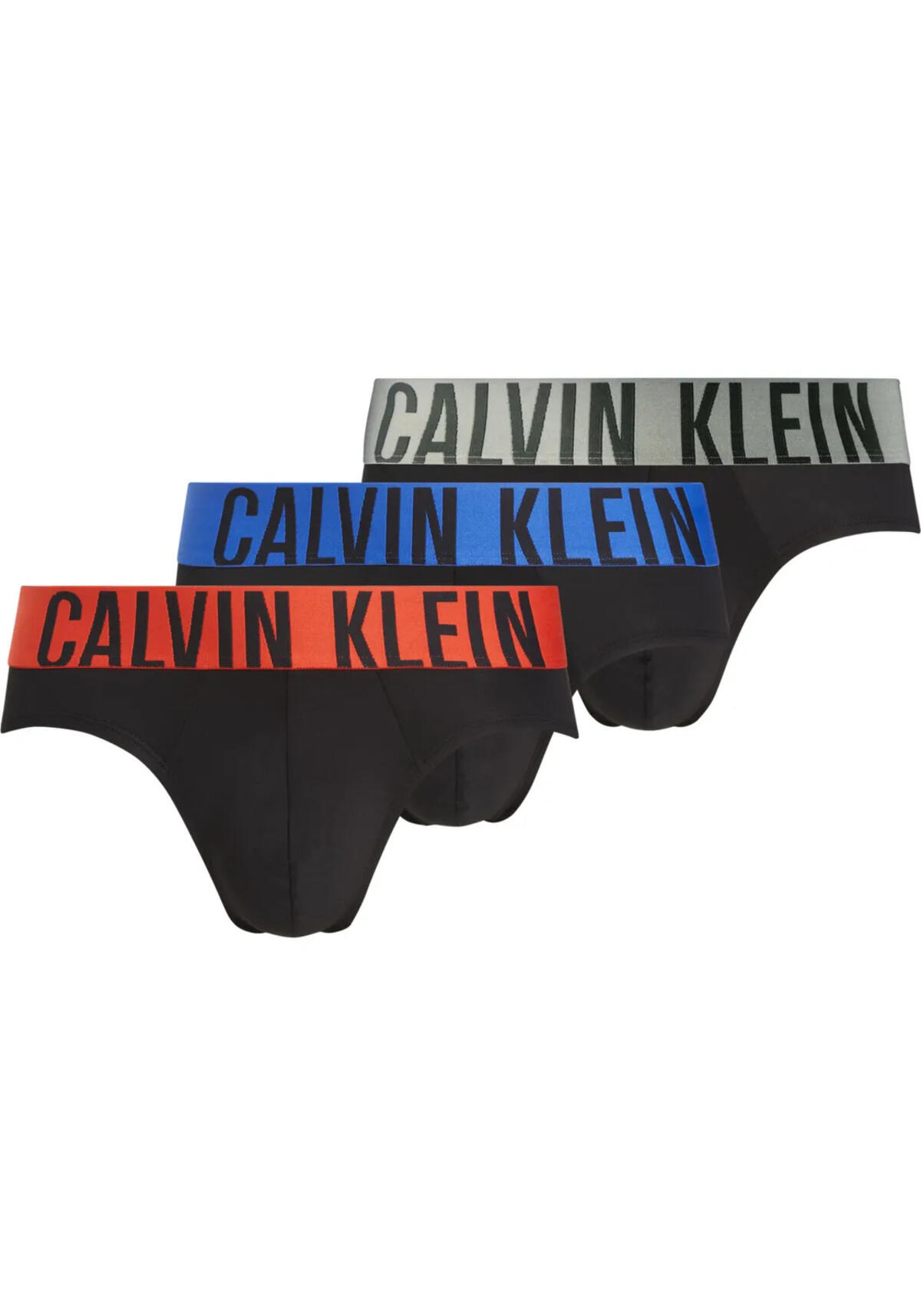 Calvin Klein HIP BRIEF 3PK, MDJ Siyah 3'lü Erkek Slip