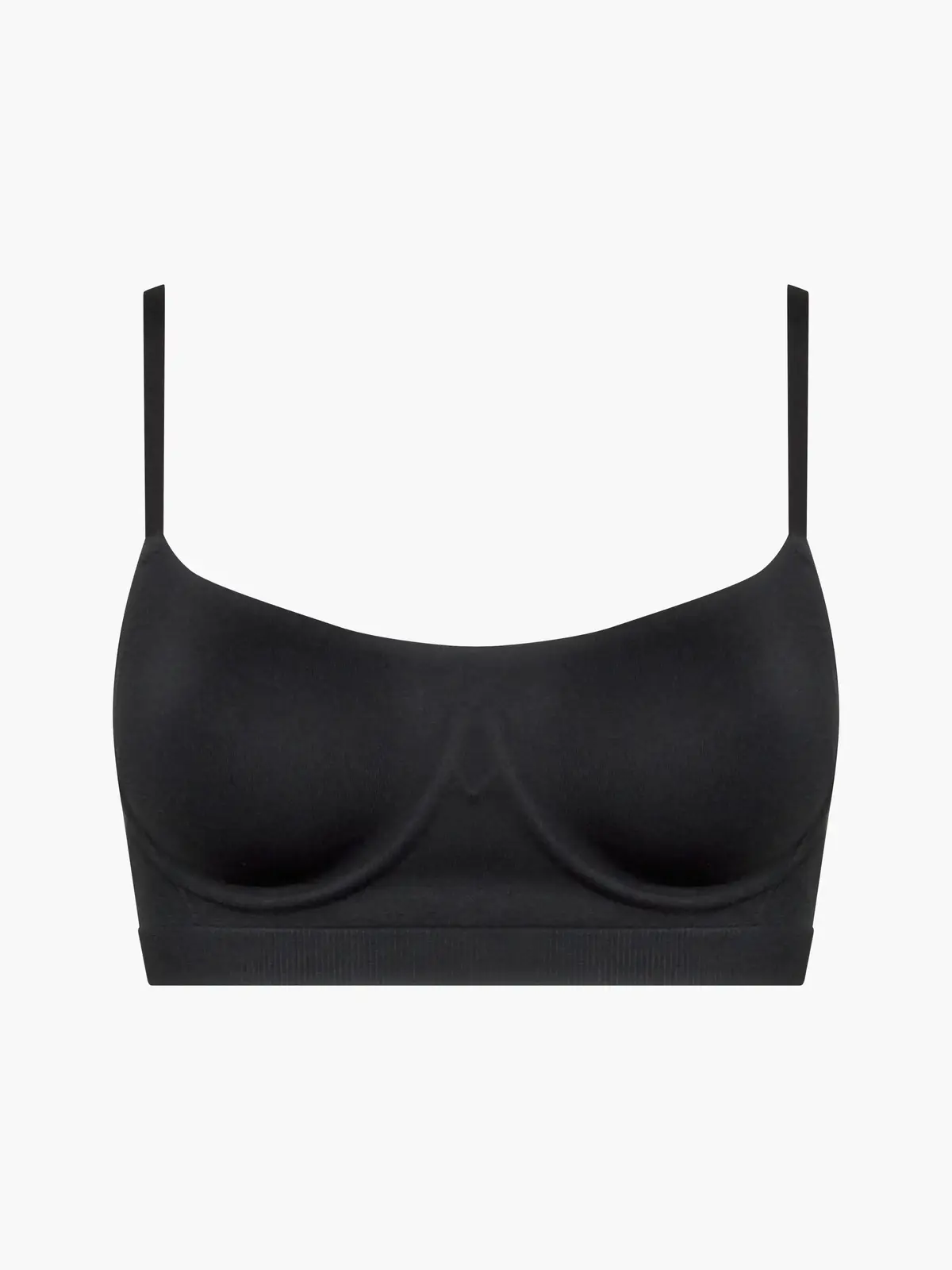 Calvin Klein UNLINED BALCONETTE Kadın Siyah Sütyen