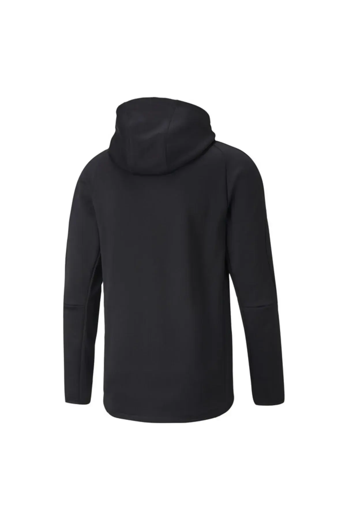 Puma Evostripe Warm Full-Zip Hoodie Siyah Erkek Fermuarlı Hoodie