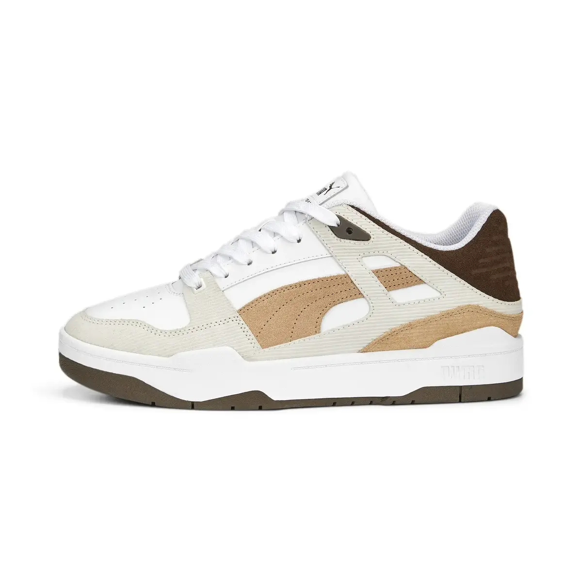 puma Slipstream Cord PUMA White-Warm Erkek Günlük Spor Ayakkabı ve Sneaker