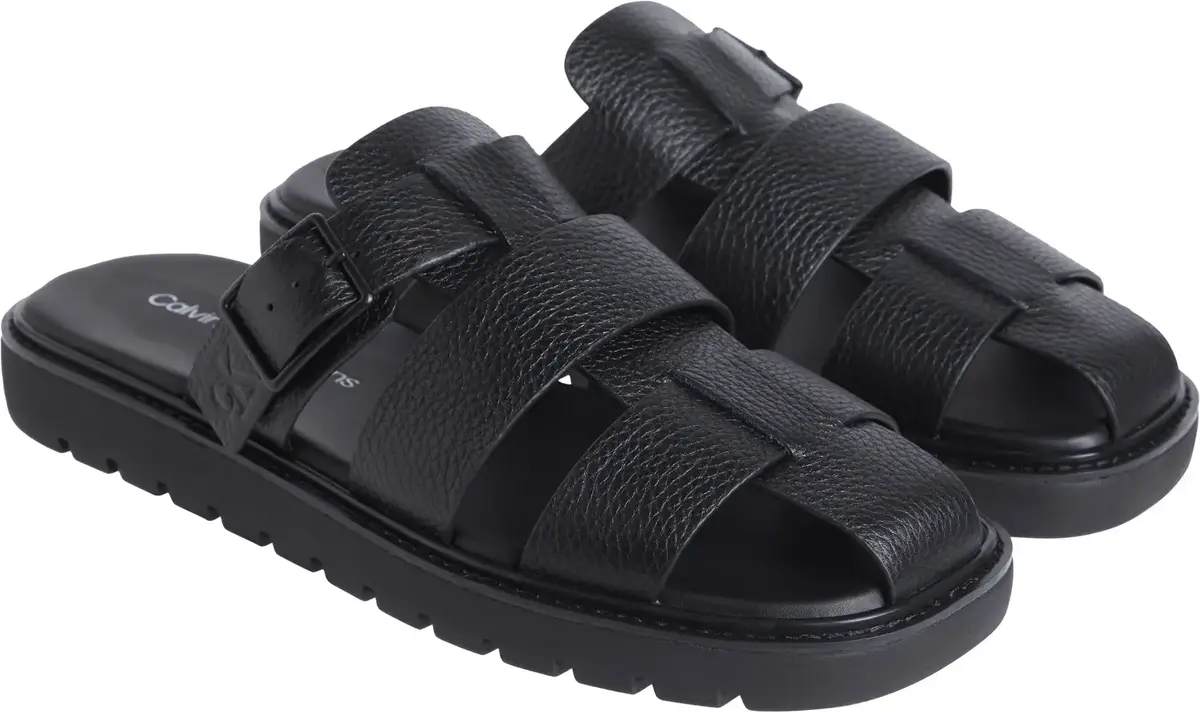 Calvin Klein SQ MOLDED SANDAL FIS, 0GJ Siyah Erkek Terlik