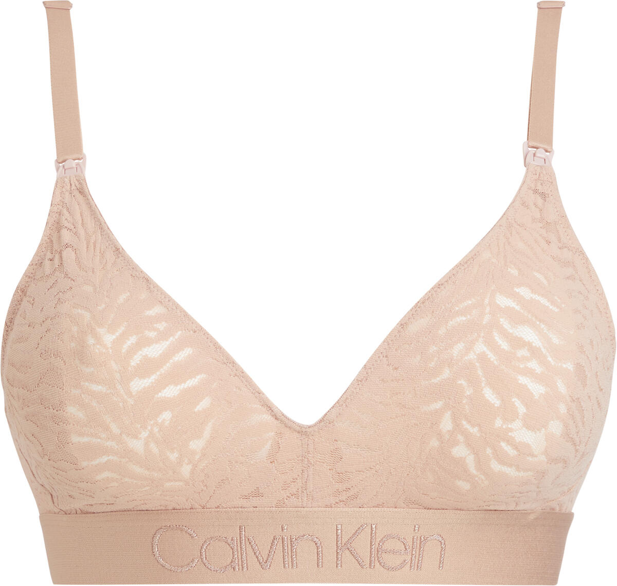 Calvin Klein UNLINED BRALETTE (MA Kadın Bej Bralet