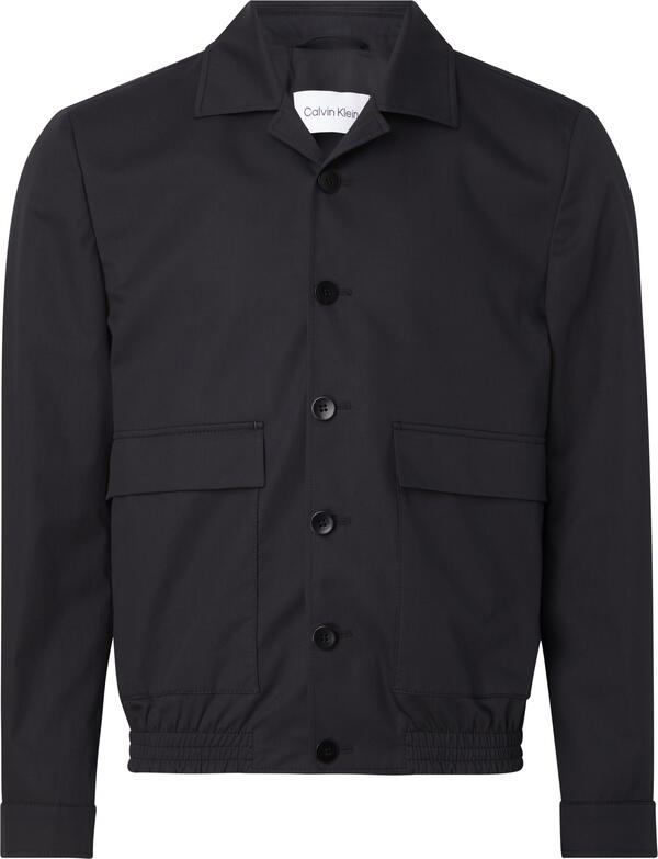 Calvin Klein COTTON SEACELL TAILO Erkek Siyah Blazer