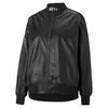 Puma T7 Faux Leather Bomber Siyah Kadın Bomber Suni Deri Ceket