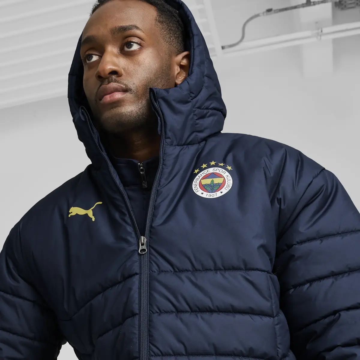 Puma FSK Bench jacket Lacivert Erkek Mont