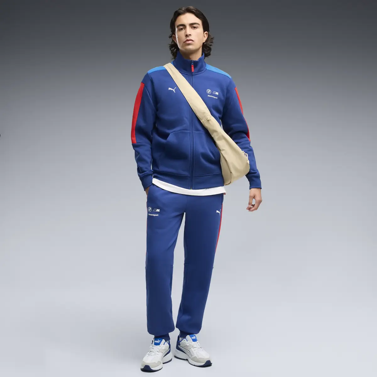 PUMA BMW MMS MT7 Pants Mavi Erkek Eşofman Altı