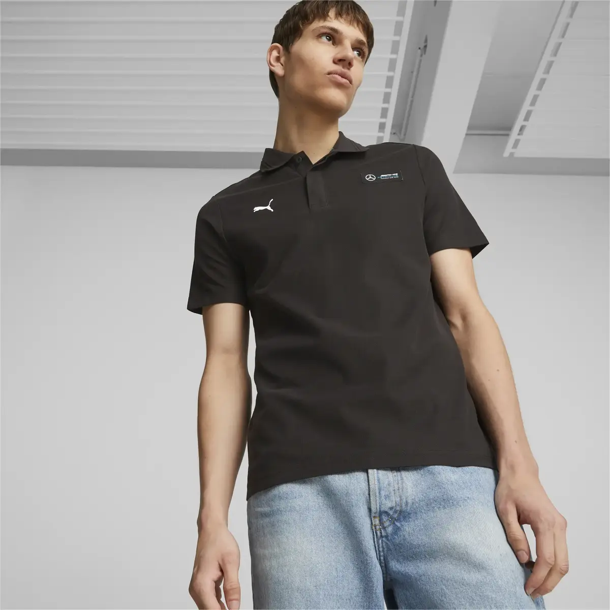 Puma MAPF1 Polo Siyah Erkek T-Shirt