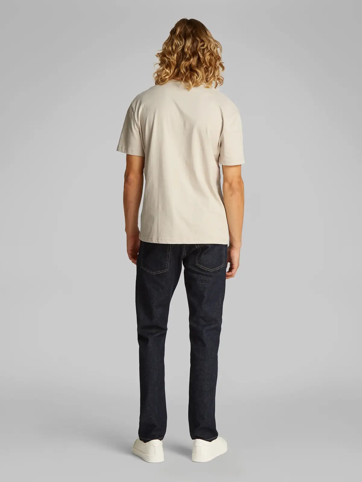 Calvin Klein HERO LOGO COMFORT Bej Erkek Tişört
