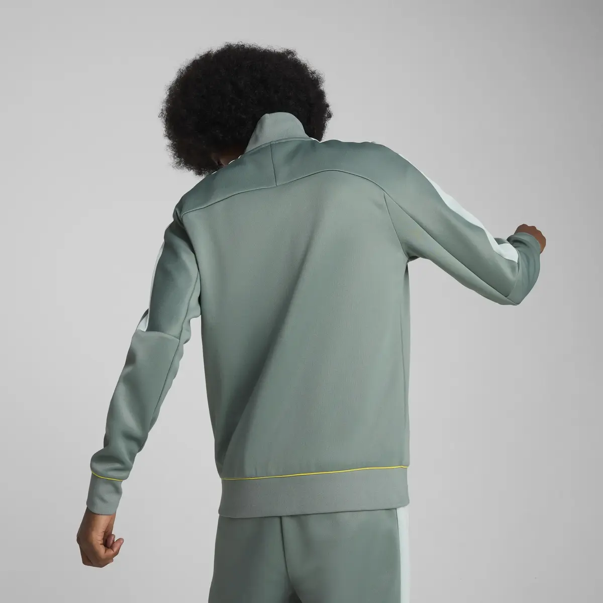 PUMA Ferrari Race MT7 Jacket Yeşil Erkek Ceket