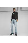 Puma MAPF1 Cloudspun Jacket, slim Siyah Erkek Fermuarlı Sweatshirt