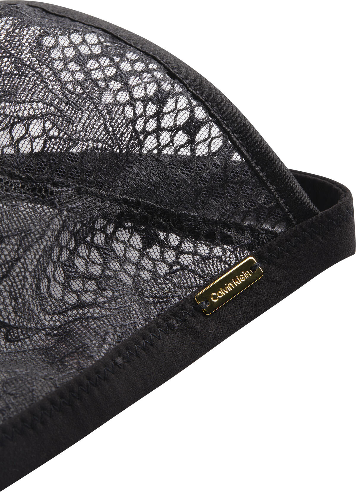 Calvin Klein UNLINED TRIANGLE Kadın Siyah Sütyen