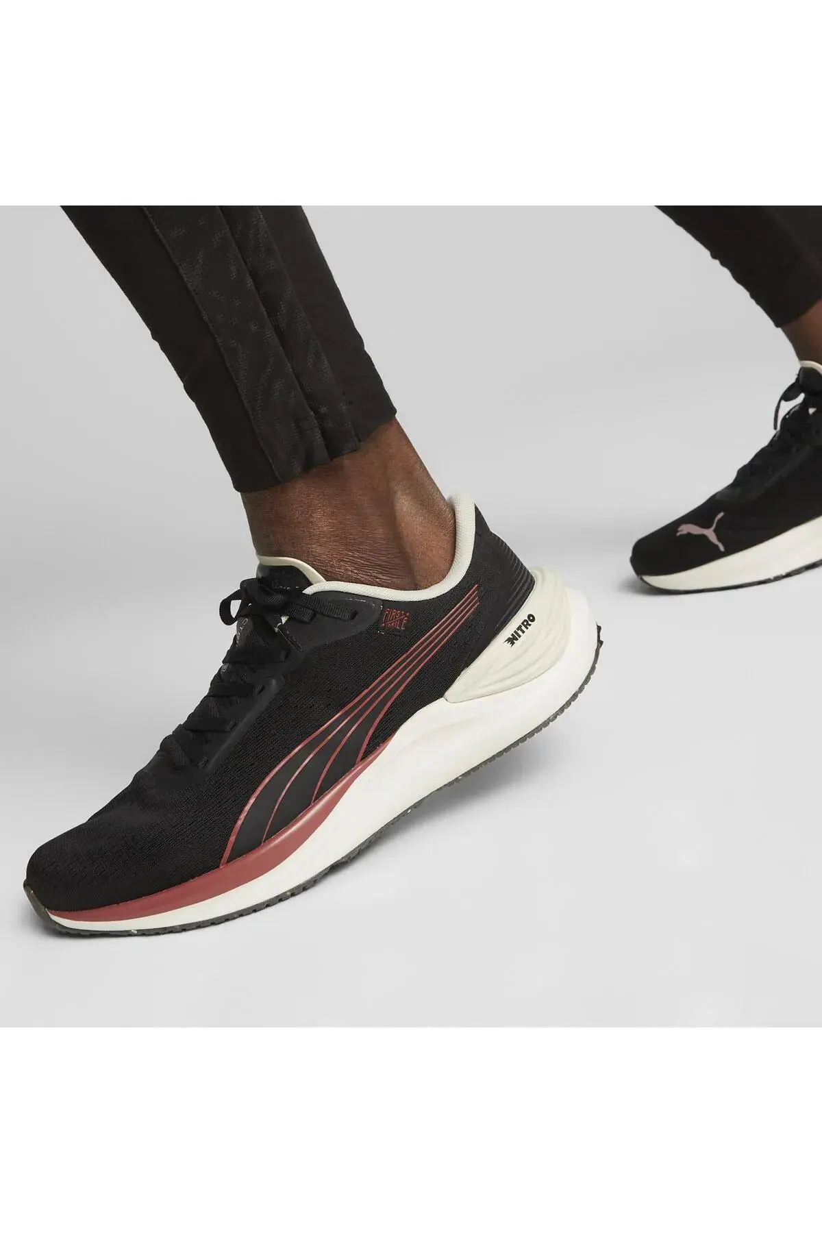 Puma Electrify Nitro 3 FM Siyah Erkek Yürüyüş Ayakkabısı