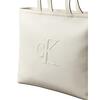 Calvin Klein SCULPTED SLIM TOTE, FUP Beyaz Kadın Çanta