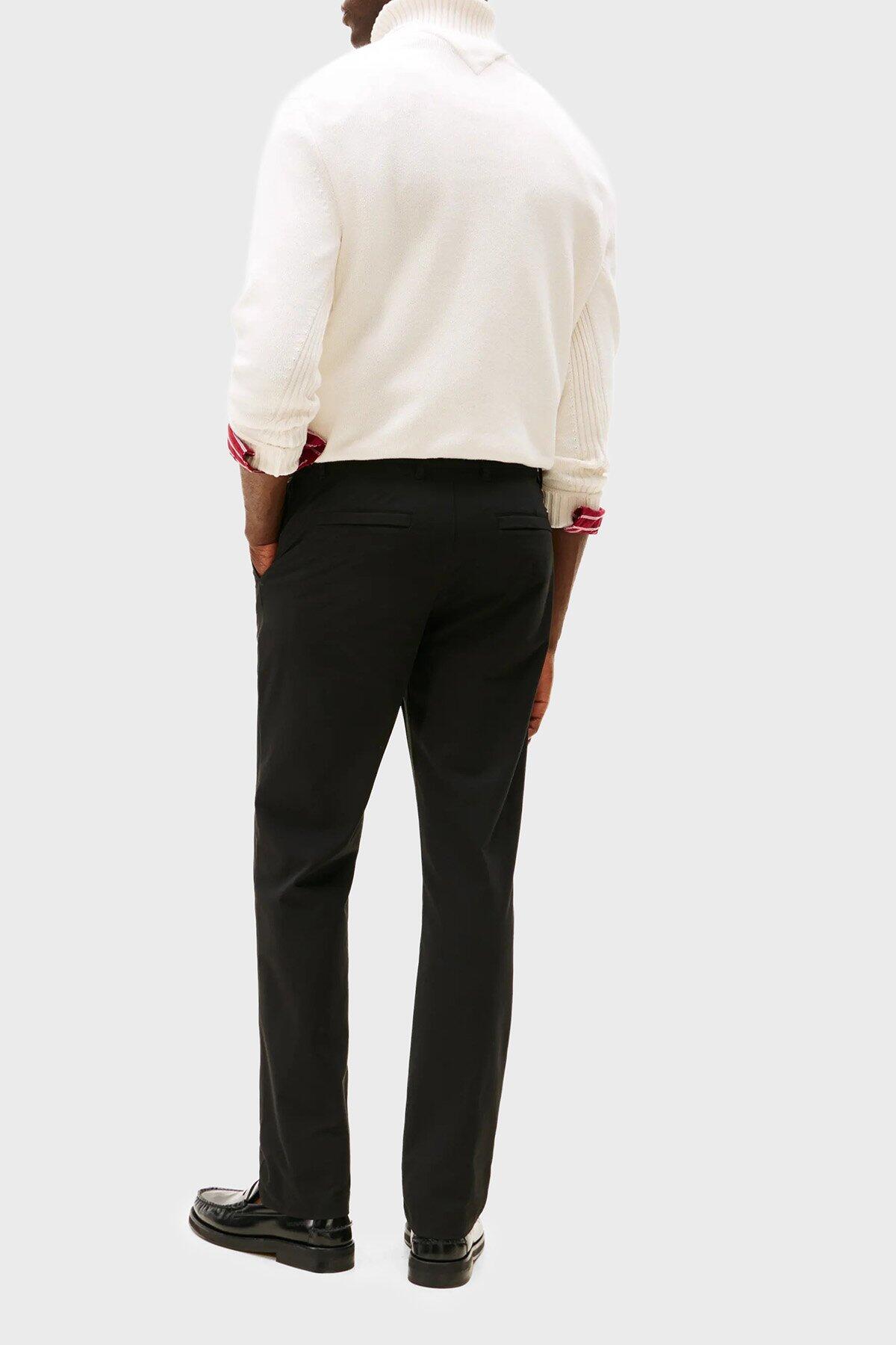 Tommy Hilfiger DENTON KNIT TECH CHI Siyah Erkek Pantolon