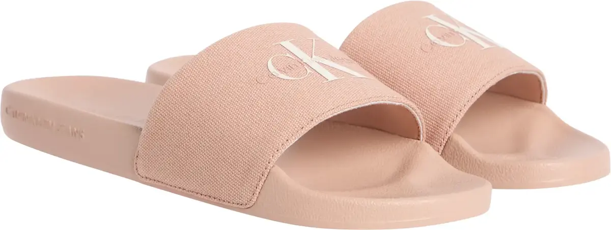 Calvin Klein SLIDE MONOGRAM WN, TCP Pembe Kadın Terlik