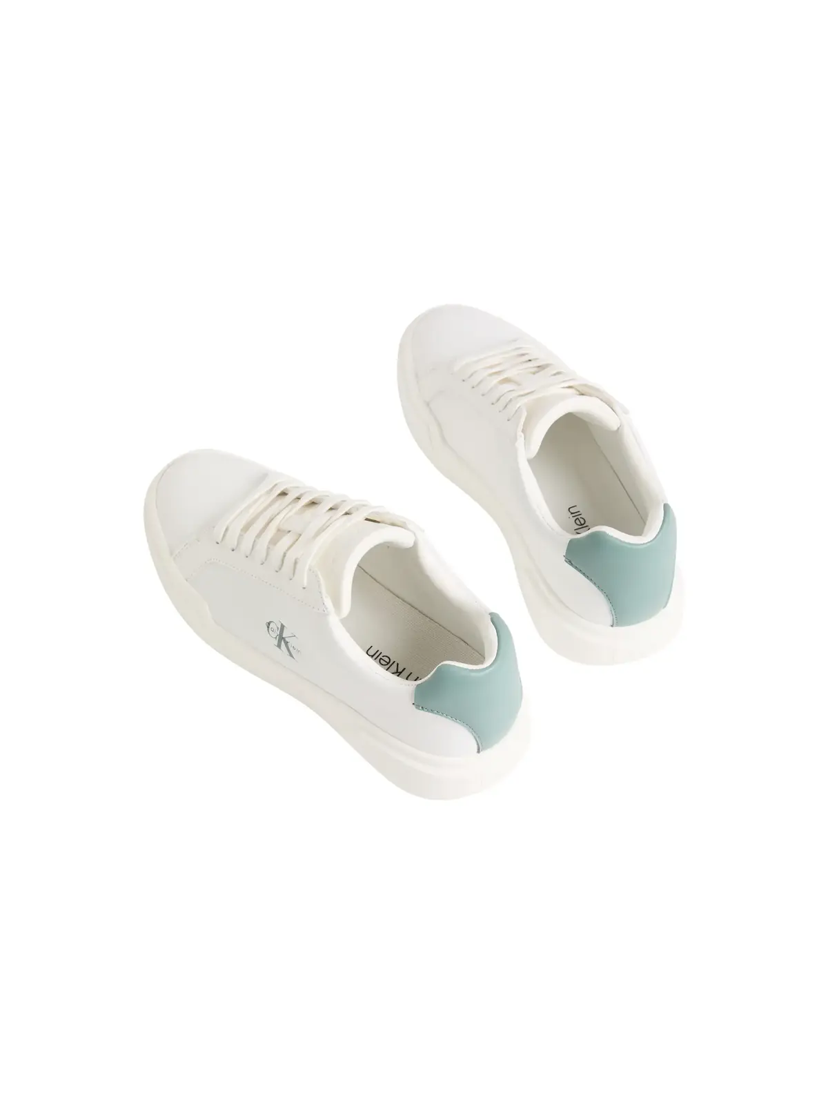 Calvin Klein CHUNKY CUPSOLE LACEU Beyaz Kadın Deri Sneaker