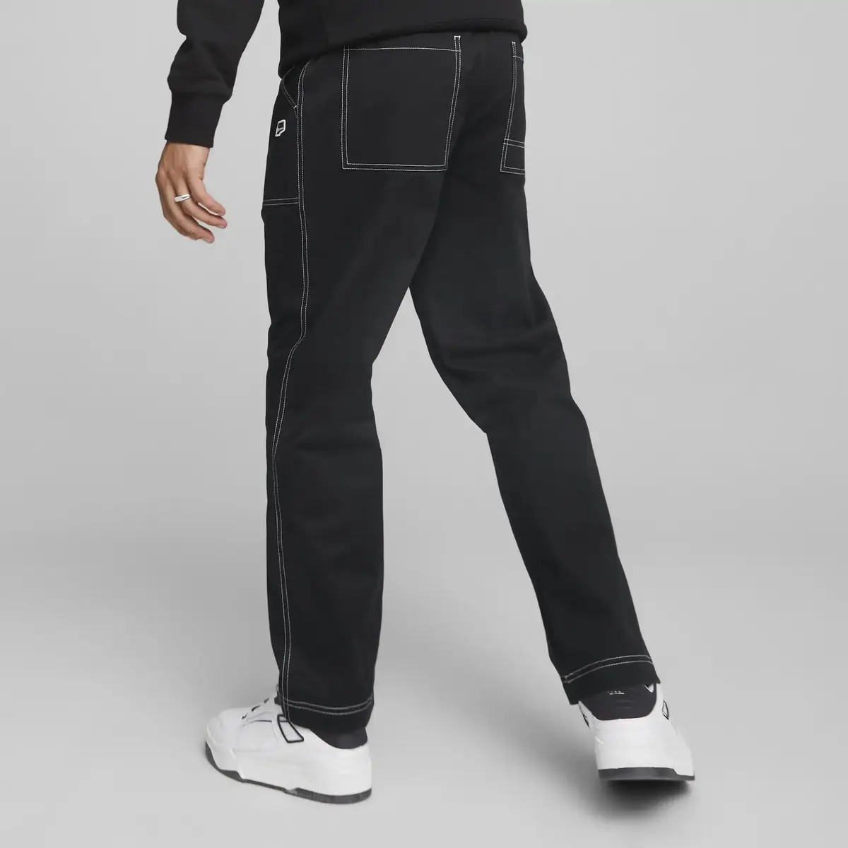 Puma Downtown Twill Pants Siyah Erkek Eşofman Altı