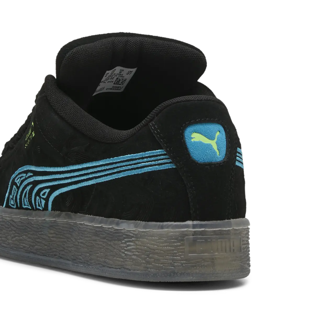 Puma Suede XL Alien Siyah Unisex Spor Ayakkabı